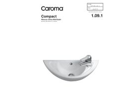 Technical Guide - Caroma Compact Wall Basin Overflow 1 Taphole White