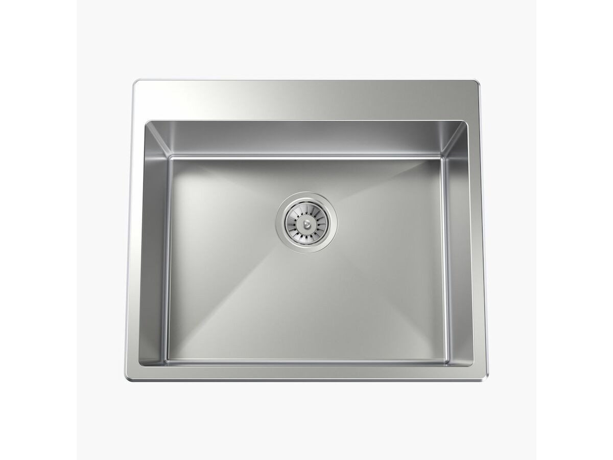 Clark Square Flushline Sink 45 Litre No Taphole