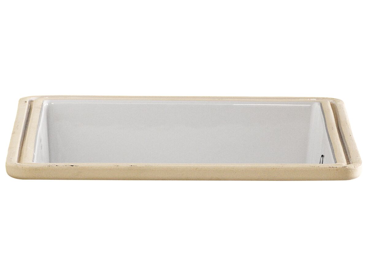 American Standard Heron Under Counter Basin with Overflow No Taphole 500 White