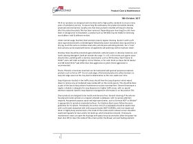 Care & Maintenance - ASI JD MacDonald Products