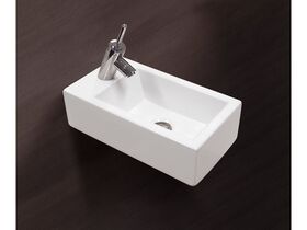 AXA Hox Mini Basin 1 Taphole Rear White
