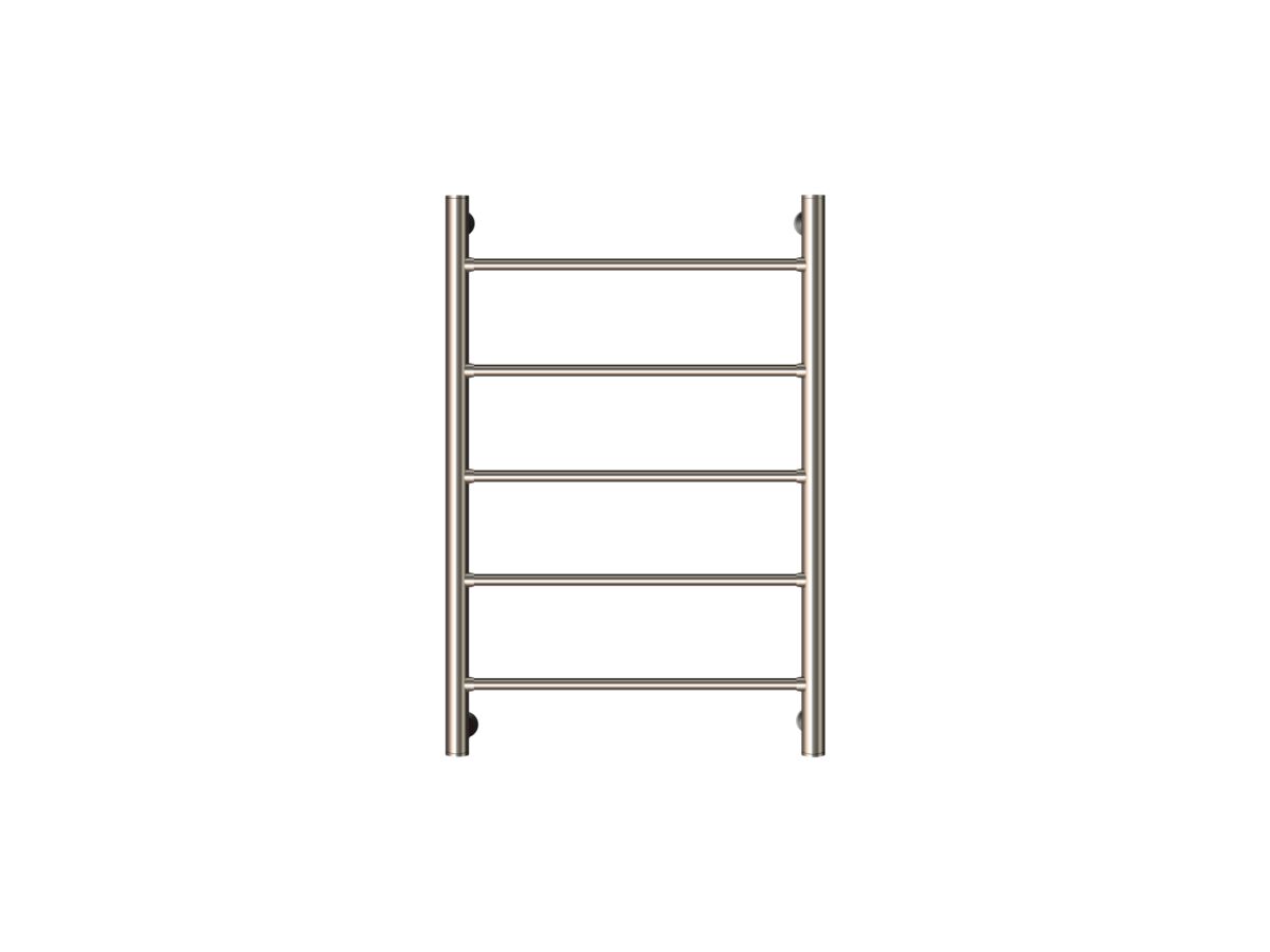 Polished nickel heated towel rack sale