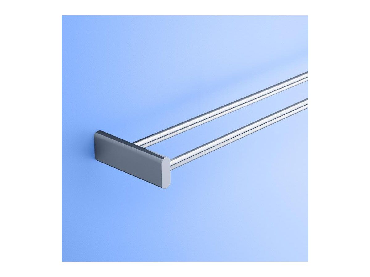 Caroma Track Double Towel Rail 800mm Chrome from Reece