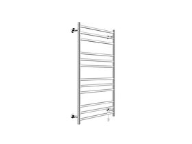Posh Domaine Heated Towel Rail 650mm x 1100mm Polished Stainless Steel