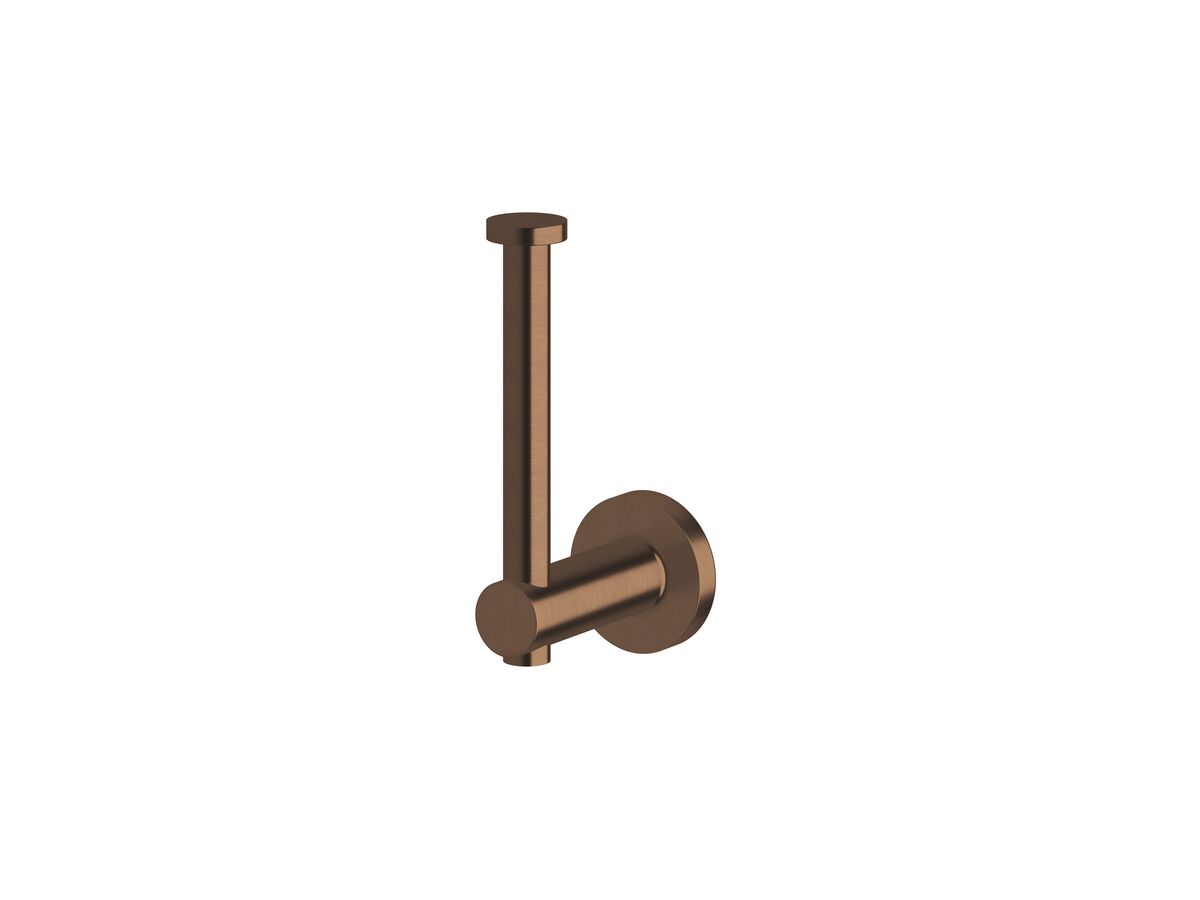 Sussex Scala Spare Toilet Roll Holder LUX PVD Brushed Rare Bronze