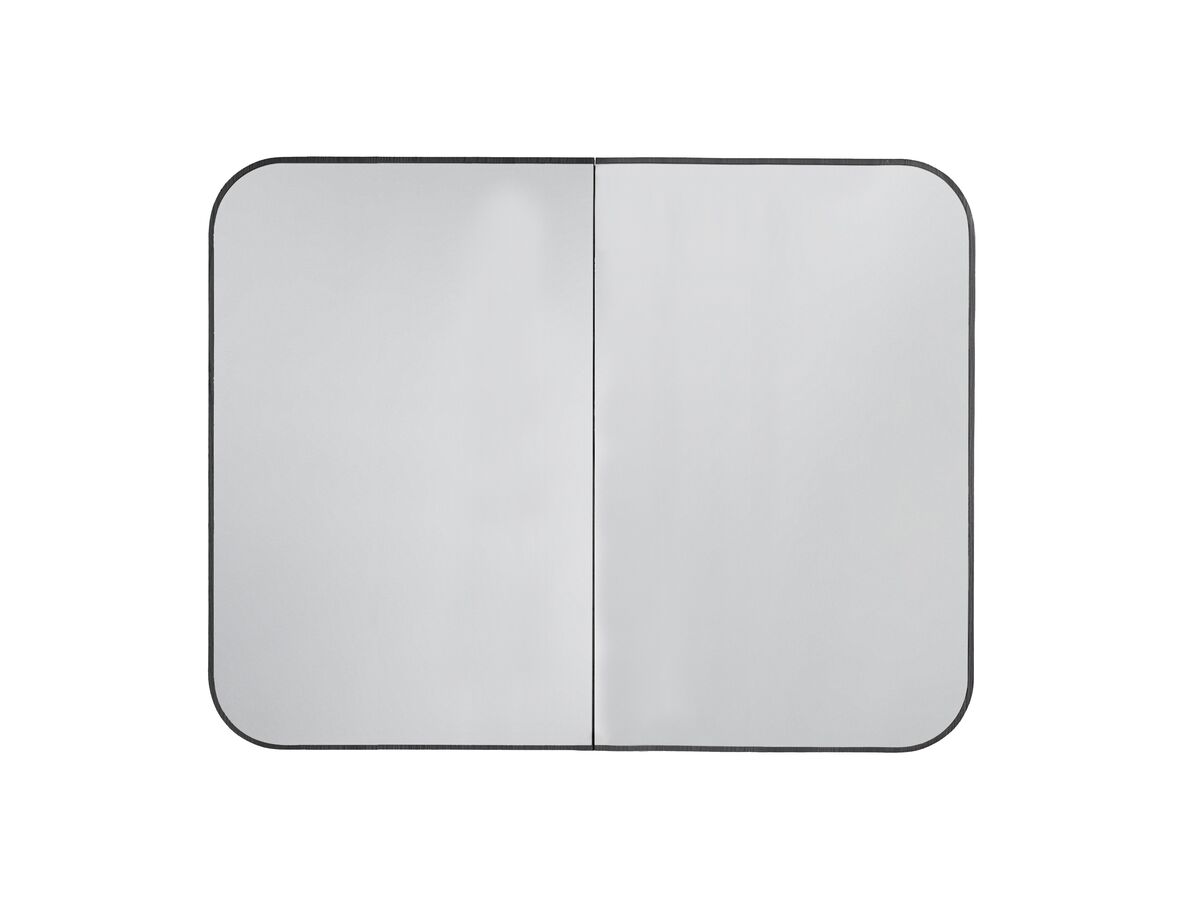 ISSY Cloud Double Mirror with Shaving Cabinet (Recessed) 1200mm x 1000mm x 146mm