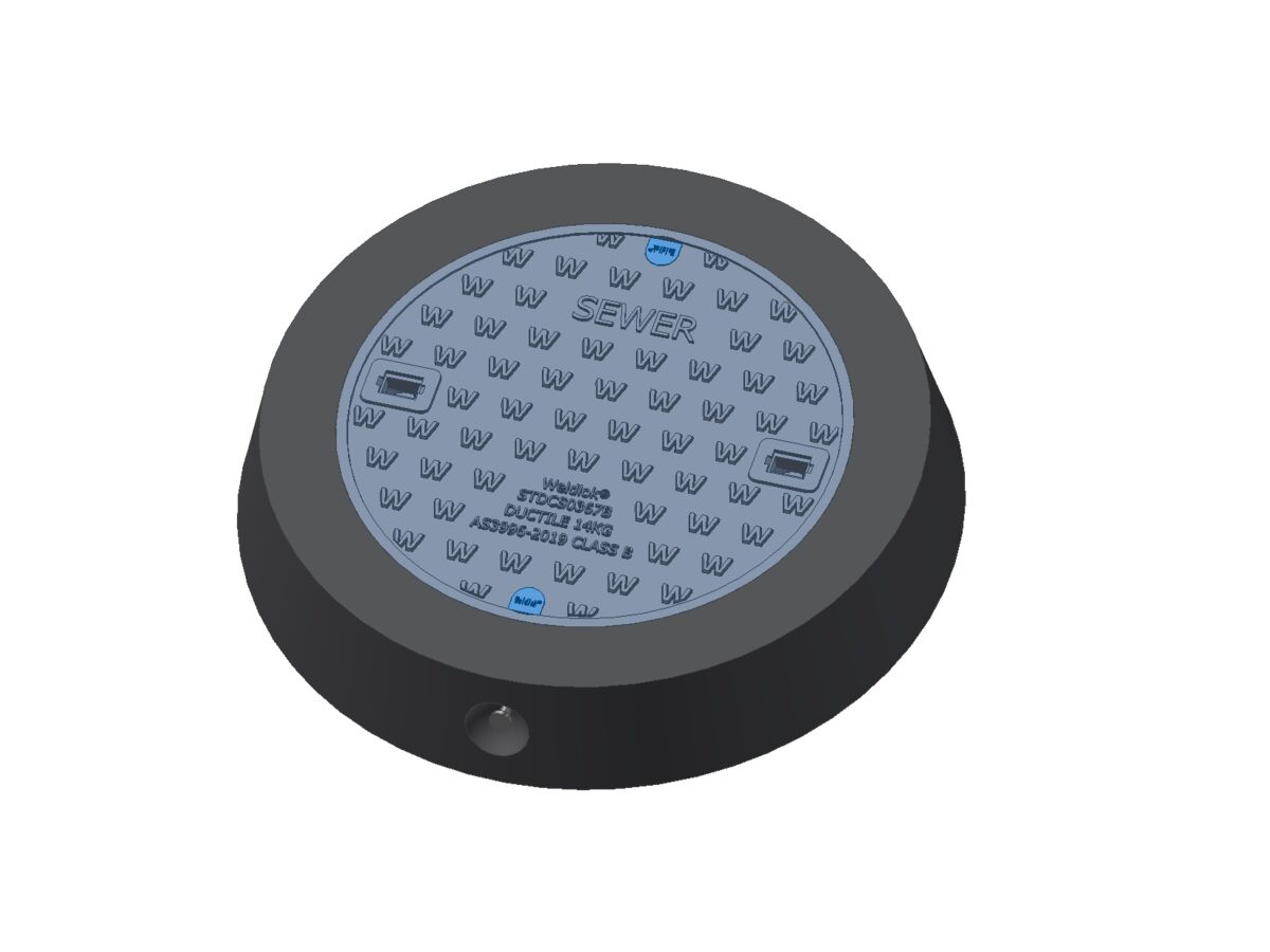 Sewer Maintenance Shaft Cover 370mm x 120mm Class B from Reece