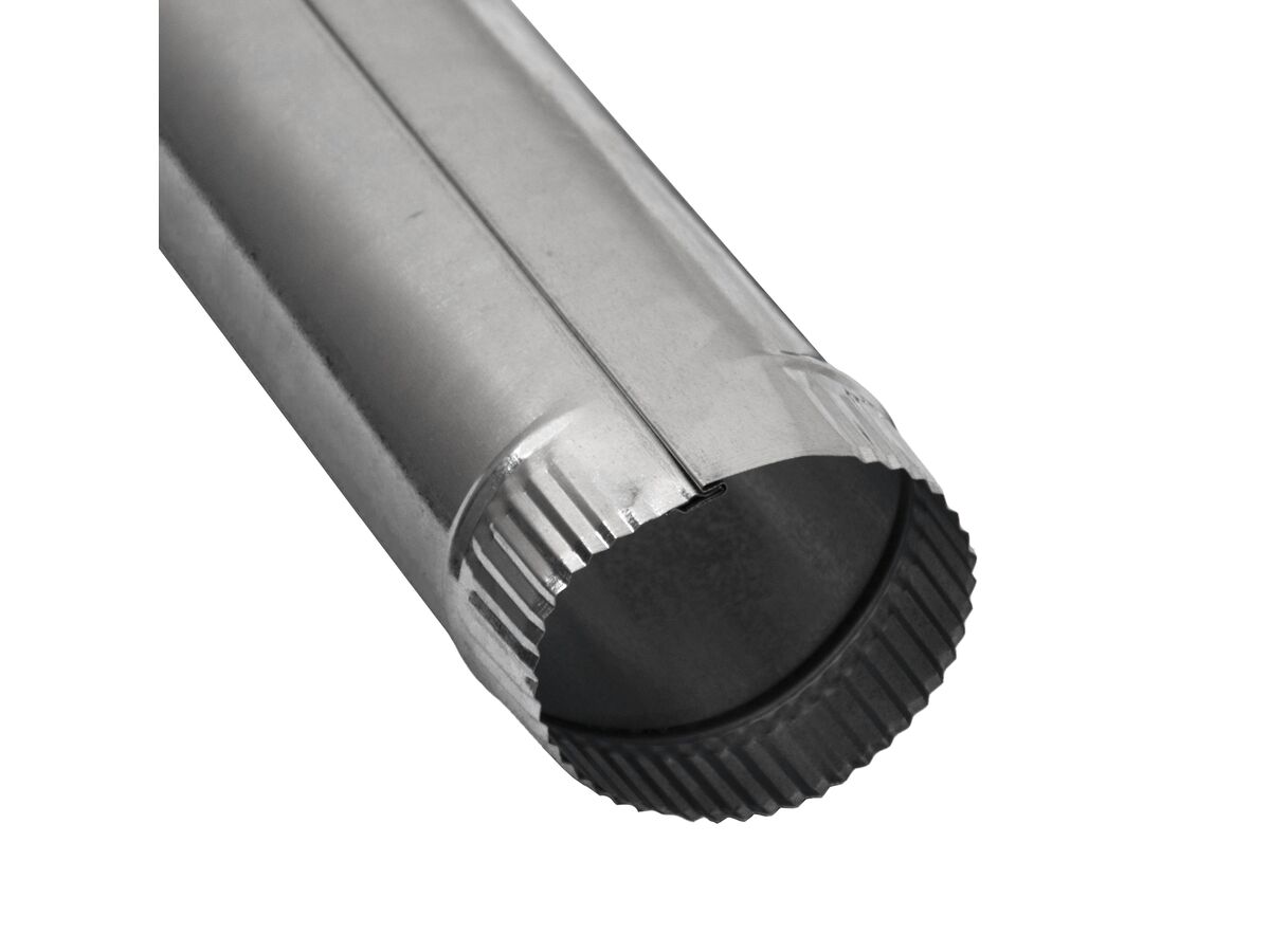 Deflecto Galvanised Seam Pipe