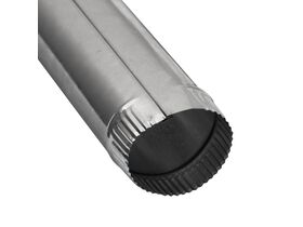 Deflecto Galvanised Seam Pipe