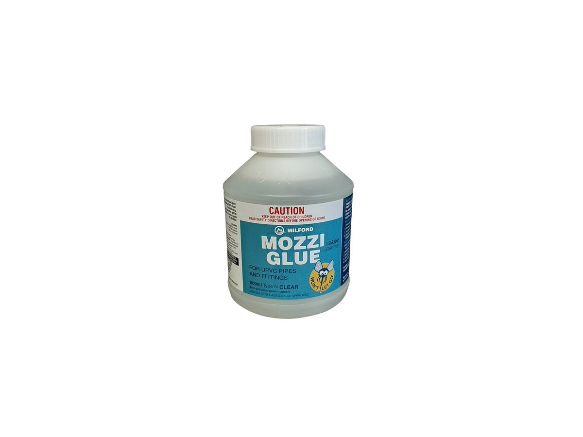 Mozzi Solvent Cement with Brush 500ml