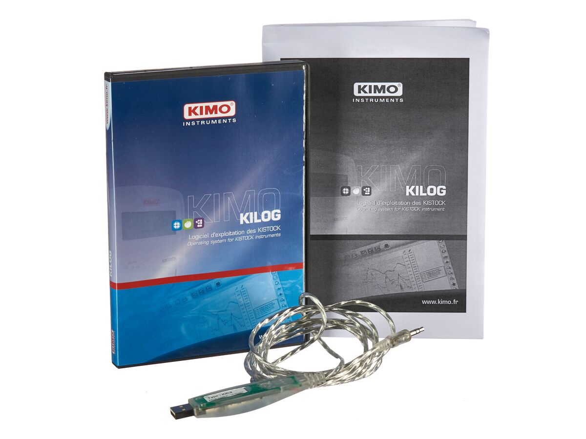 Kimo Datalogger Softare with Usb Cable Ki2N from Reece