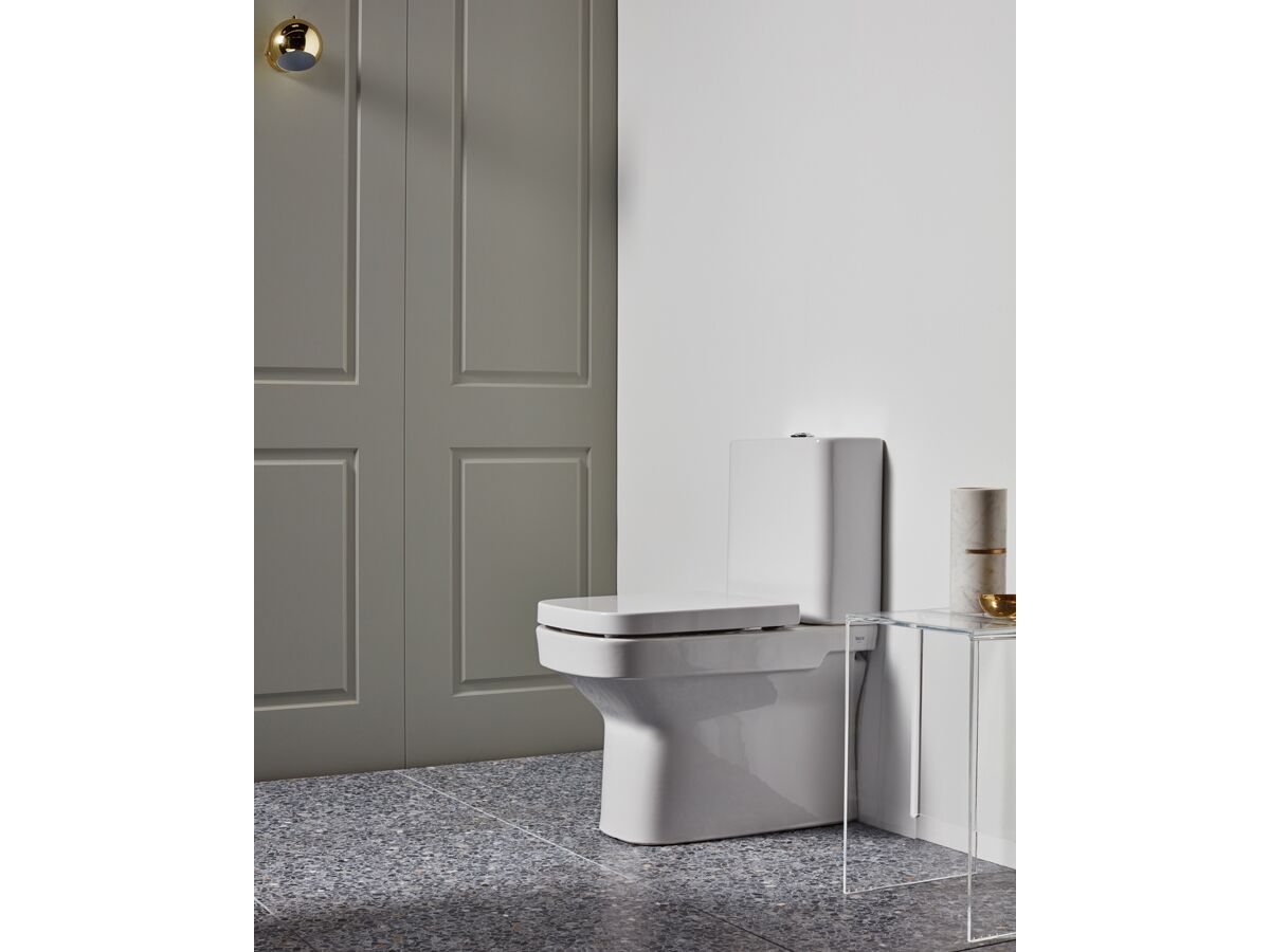 Roca Dama-N Close Coupled Back To Wall Suite (No Lid) Back Inlet White (4 Star)