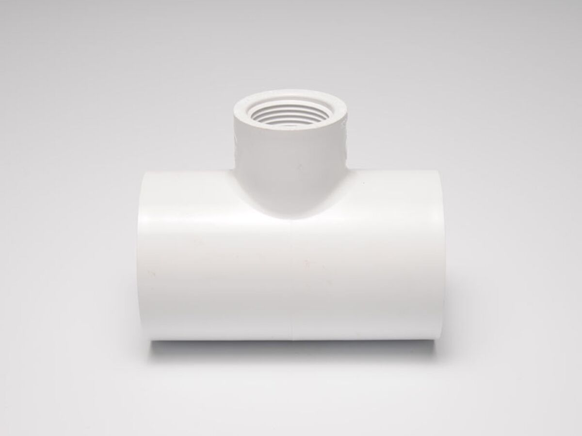 Schedule 40 No21 PVC Faucet Tee 25mm x 25mm x 15mm from Reece