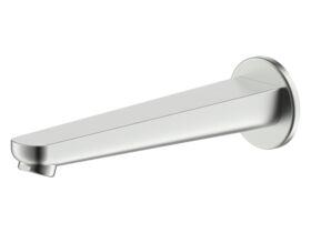 Hero - Posh Solus Bath Outlet 220mm Brushed Nickel