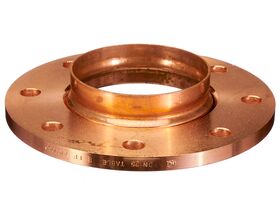 Ardent Copper Flange Adaptor Table E 125mm