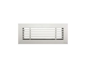 Floor Grille 350mm x 150mm Natural Anodised