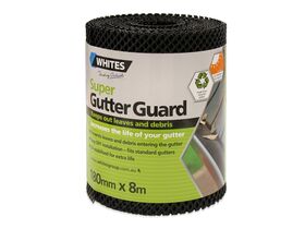 Super Gutter Guard Black 180mm x 8mtr