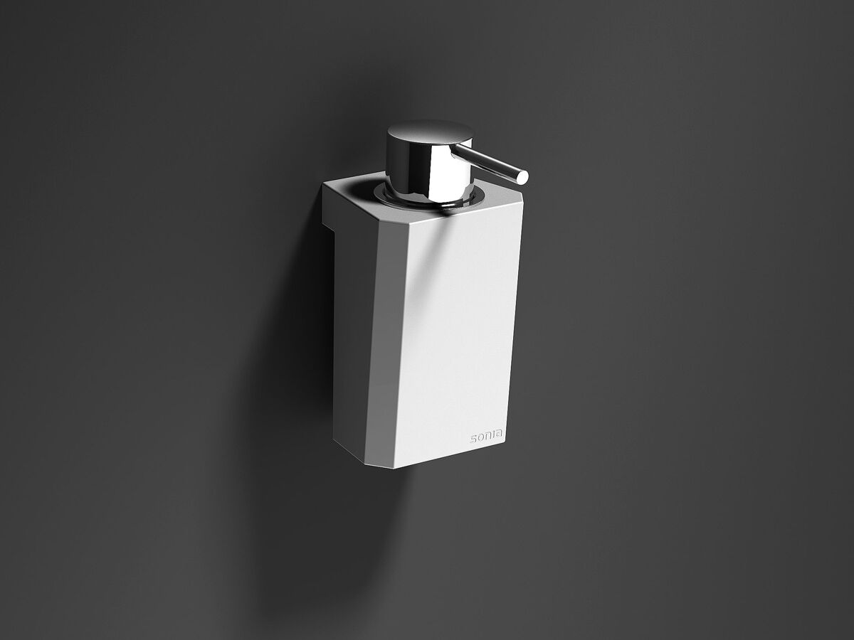 Sonia S2 Wall Mounted Soap Dispenser White from Reece