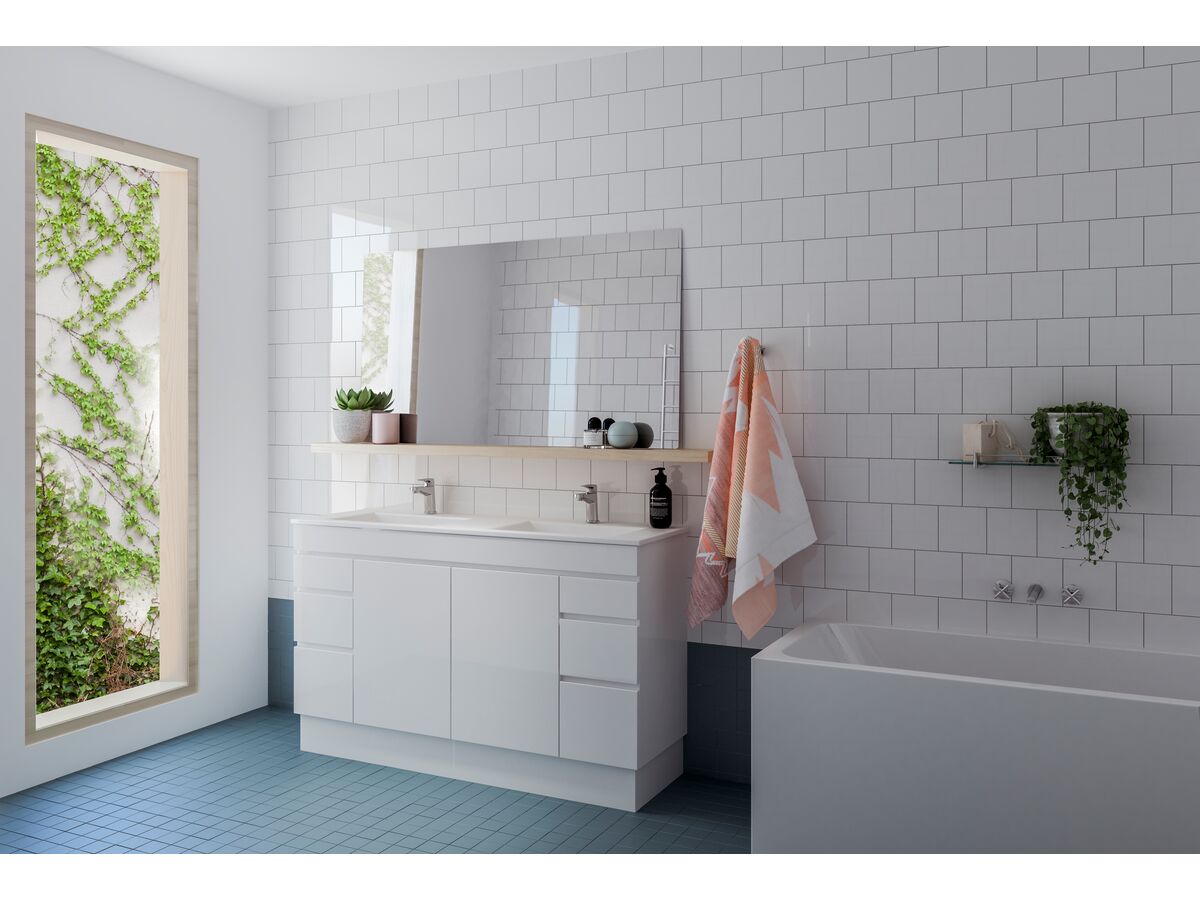 Posh Solus MK2 Glass Shelf Chrome from Reece