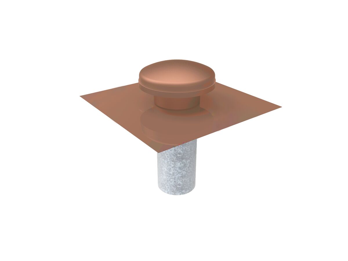 Omega Exhaust Vent 6" Terracotta from Reece