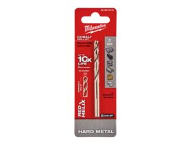 Milwaukee Red Helix Cobalt Drill Bit 5mm (2)