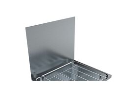Splashback for Cleaners 600 x 500mm Stainless Steel suits Britex CSB and CSL