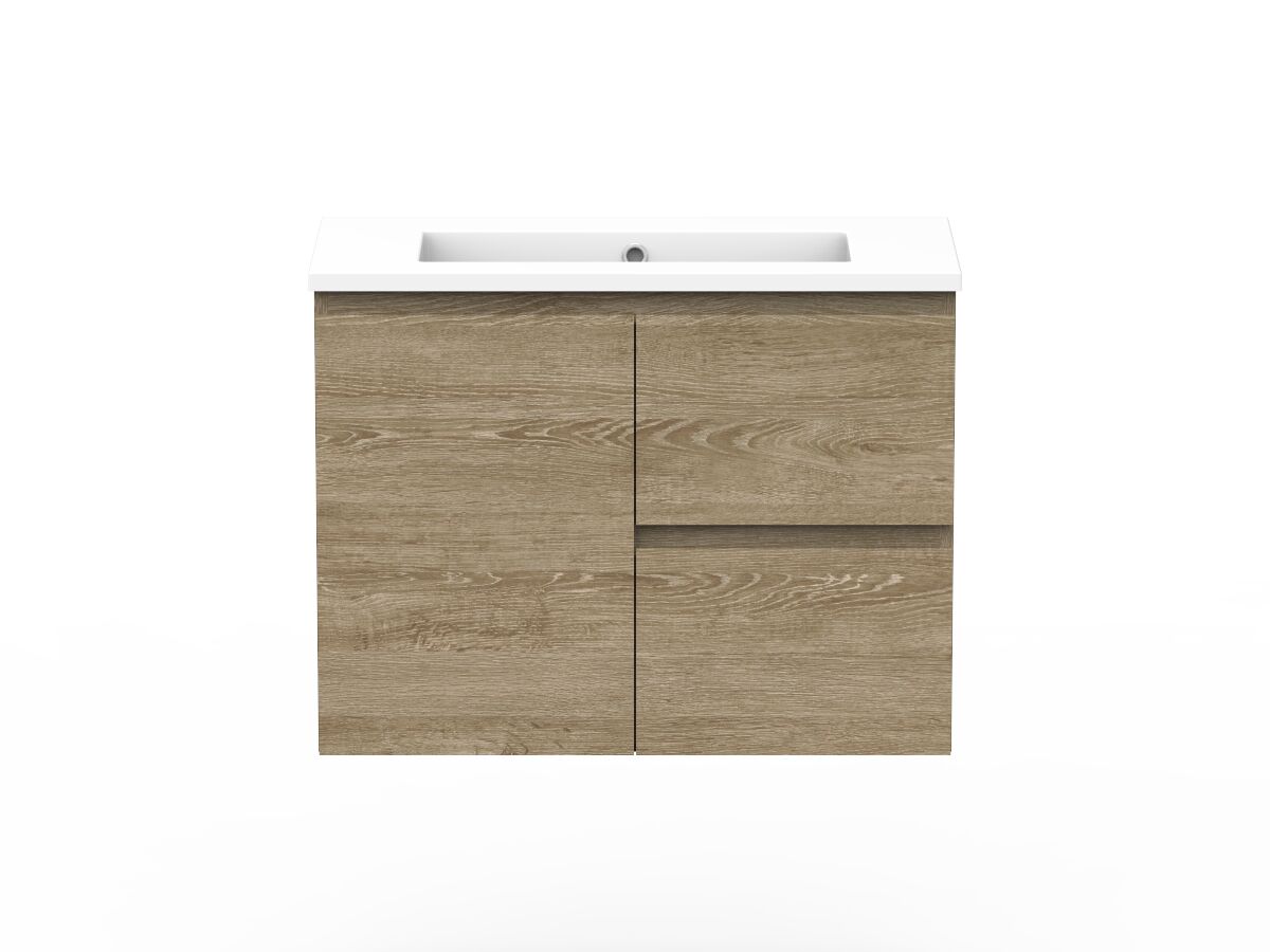 Posh Domaine Ensuite 750mm Wall Hung Vanity Cast Marble Top from Reece