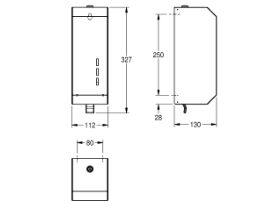 Franke Commercial Soap Dispenser Stainless Steel