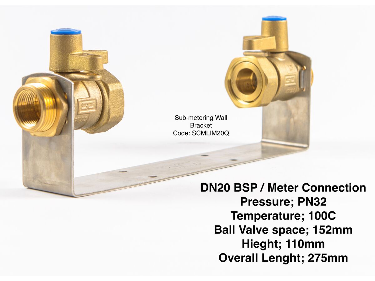 Unity Inground Submeter Kit 2Xpe Ball valve