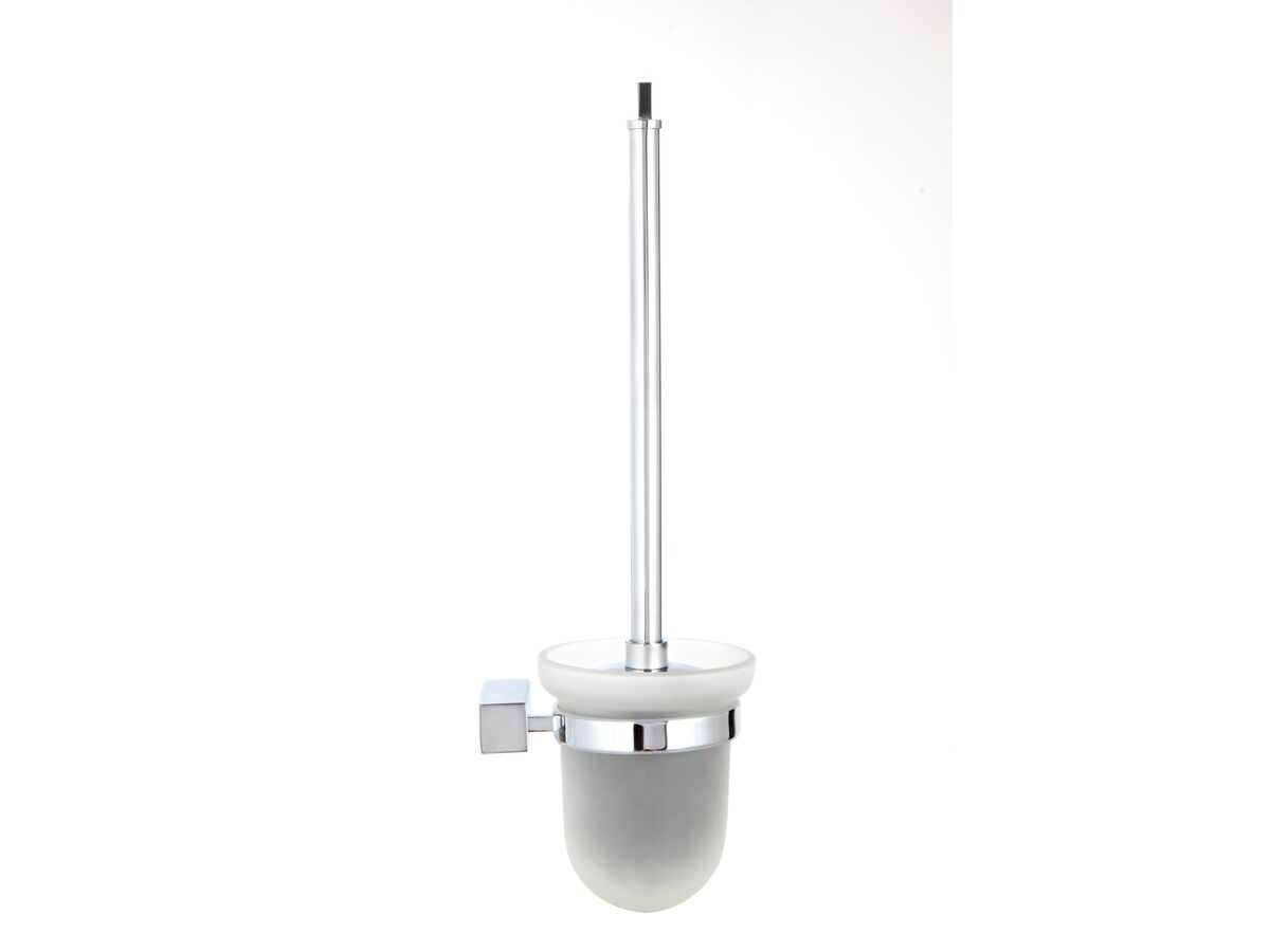 Mizu Bloc MK2 Toilet Brush Set Chrome