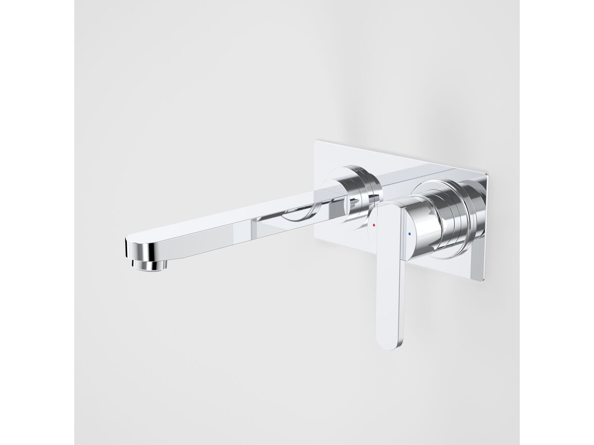 Caroma Saracom Wall Basin Mixer Tap 200mm Chrome (5 Star)
