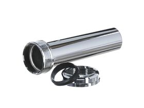 Trap Ext & Nut Chrome C/Fab 40mm x 150mm