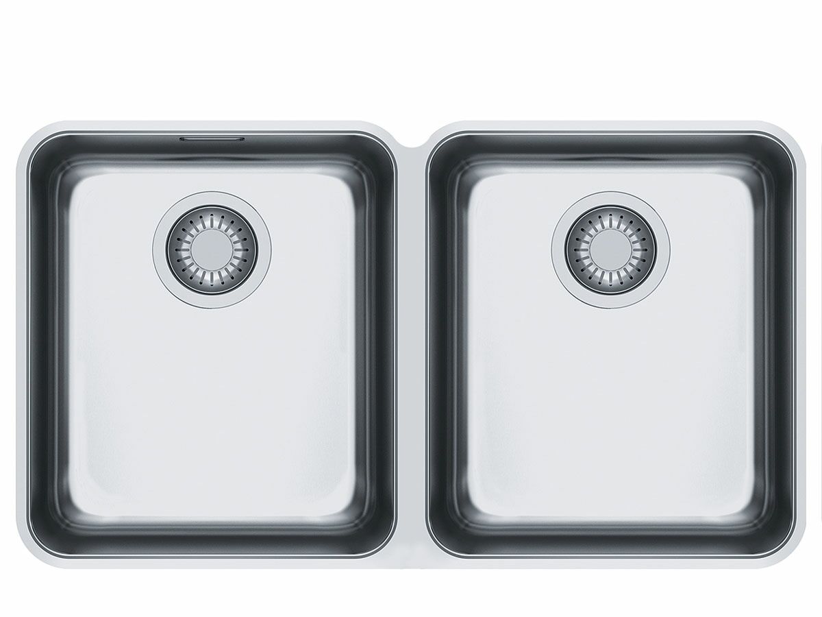Franke Ancona ANX120 Double Bowl Undermount Sink Only Stainless Steel from Reece