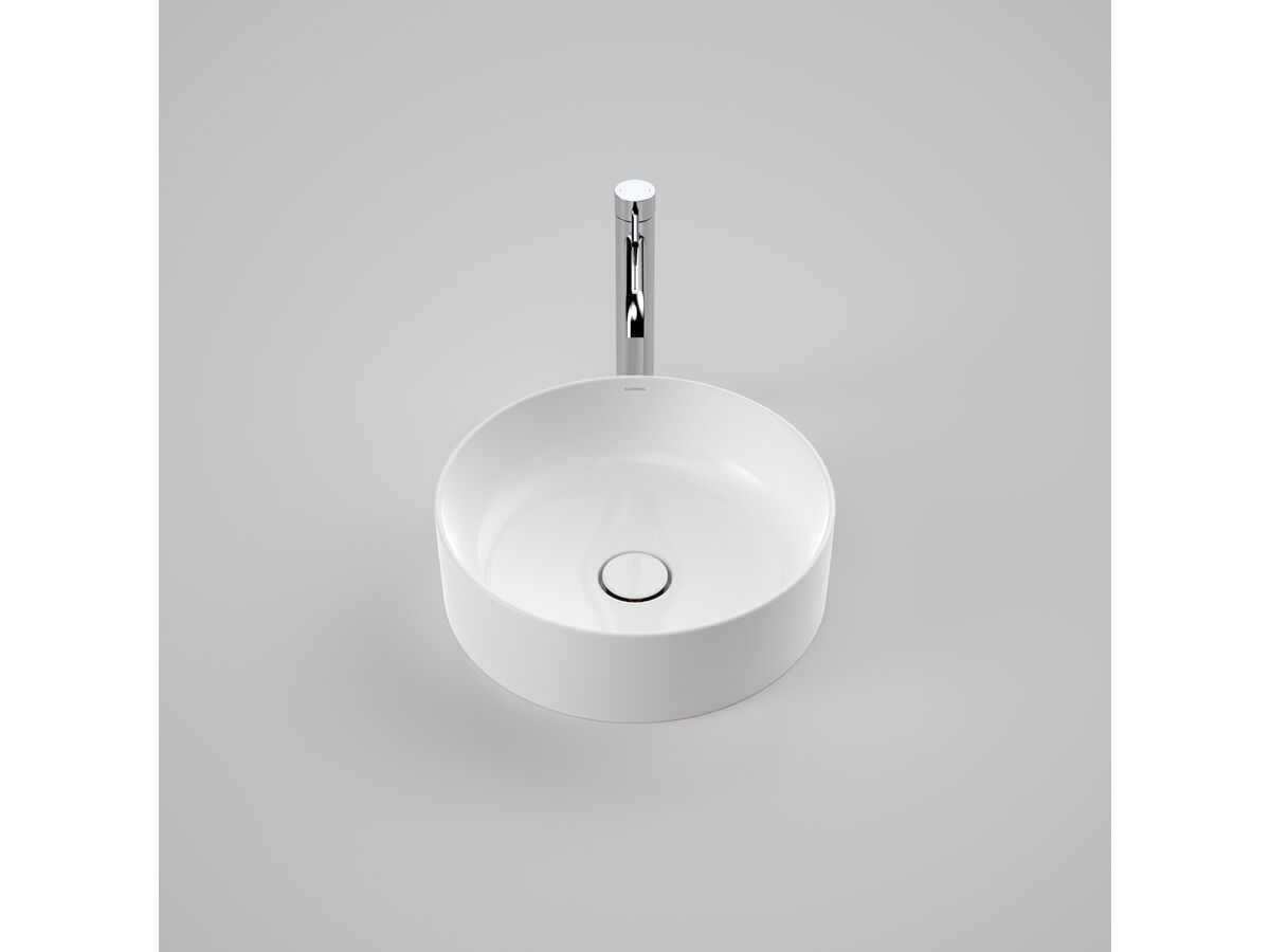 Liano II 400mm Round Above Counter Basin White