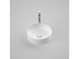 Liano II 400mm Round Above Counter Basin White