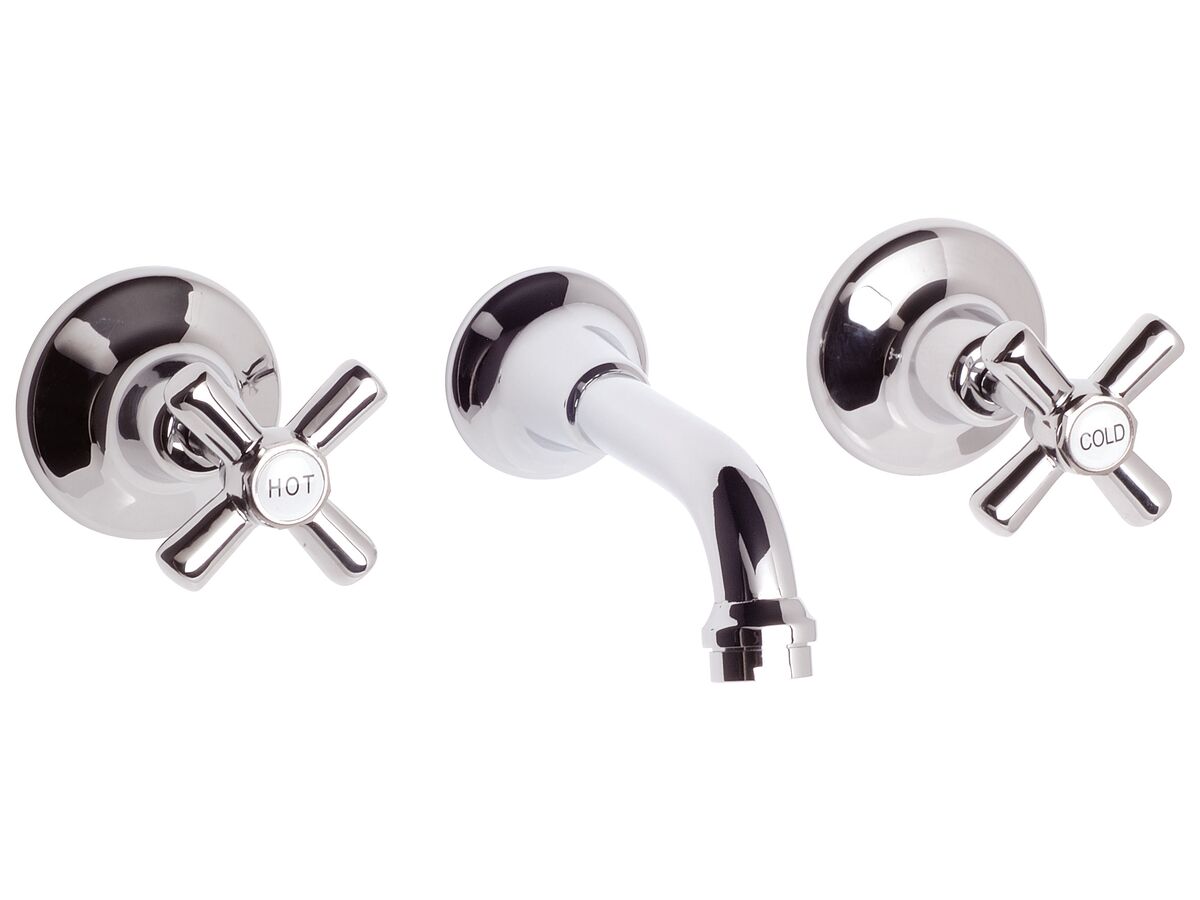 Posh Bristol Bath Set Chrome from Reece