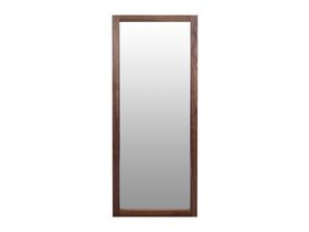 Mizu Bloc Wall Mounted Mirror 1500 x 600mm Walnut