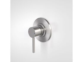 Caroma Titan Pin Bath Shower Mixer Stainless Steel