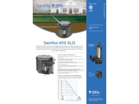 Specification Sheet - Sanifos 610 Twin Channel Pump