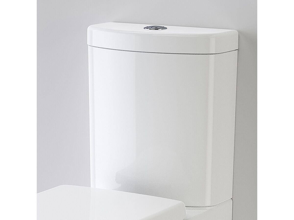 Caroma Forma Close Coupled Back To Wall Bottom Inlet Cistern White (4