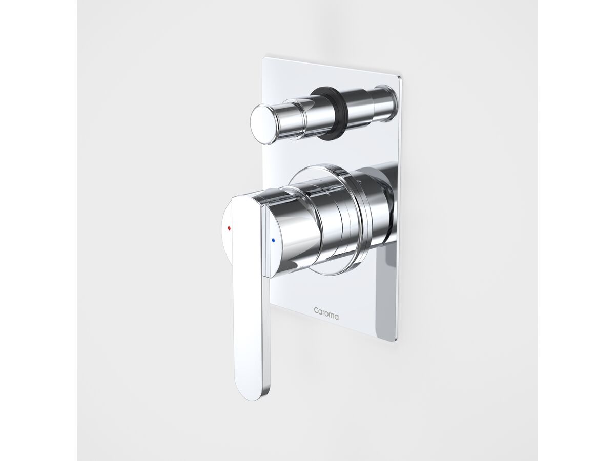 Caroma Saracom Bath / Shower Mixer Tap with Diverter Chrome