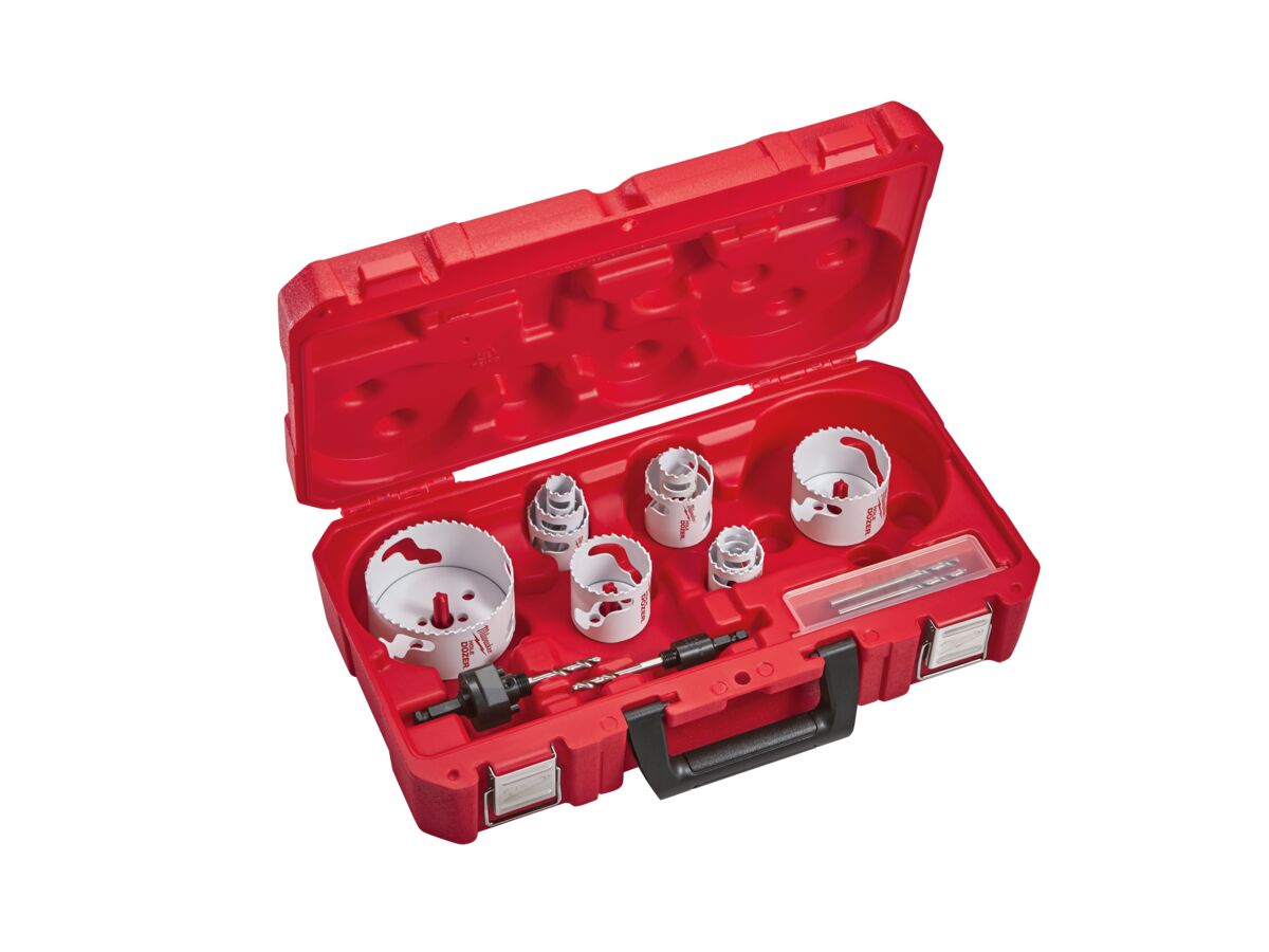 Milwaukee Hole Saw 14 Piece Plumbers Set