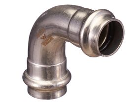 >B< Press Stainless Steel Elbow 90 Degree x 22mm