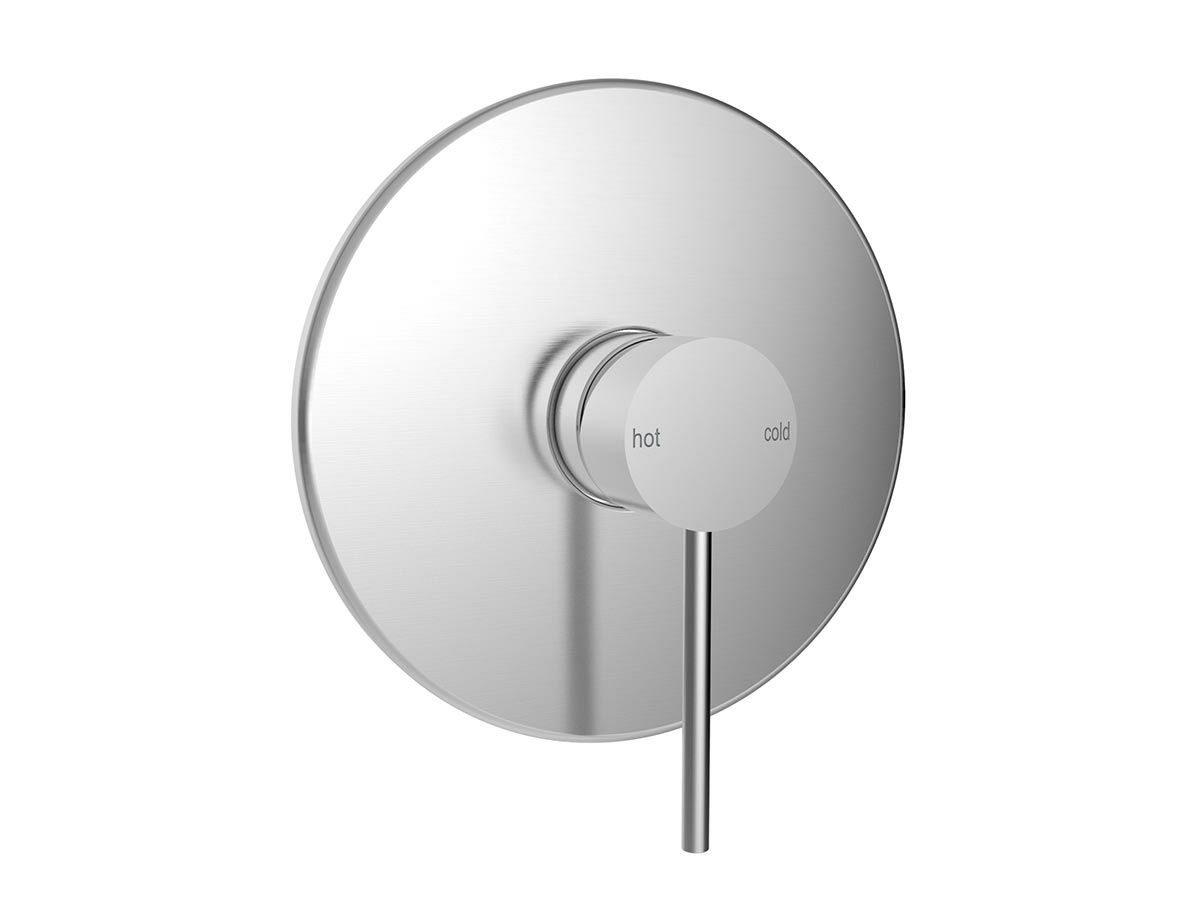 Milli Inox Shower Mixer Tap Stainless Steel from Reece