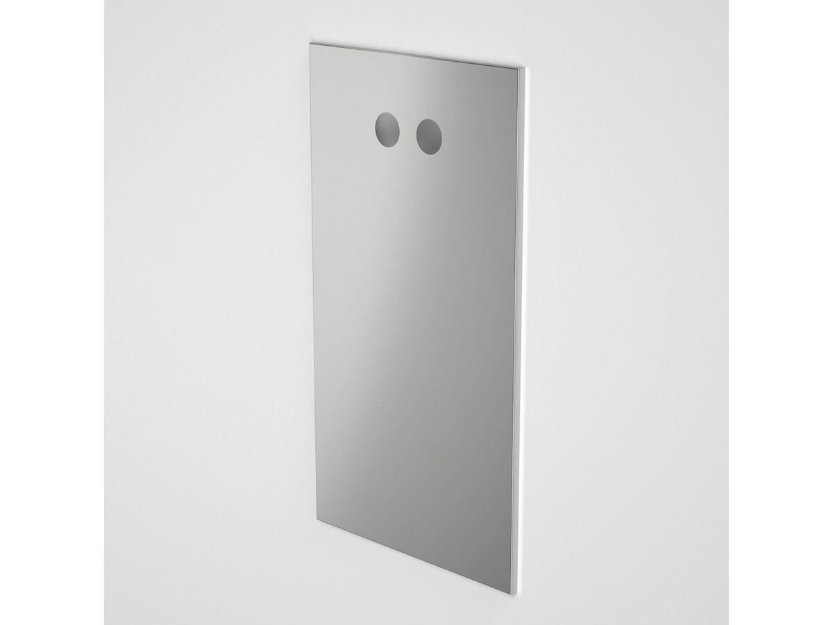 Caroma Invisi II Large Dual Flush Top Access Panel Stainless Steel from