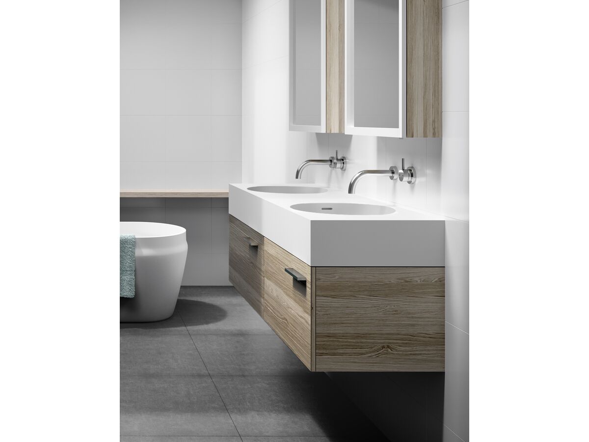 Omvivo Neo Slimline Wall Hung Vanity Unit 1400mm from Reece