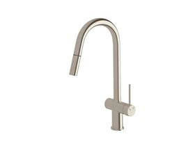 Sussex Scala Pullout Sink Mixer Tap Brushed Nickel (4 Star)