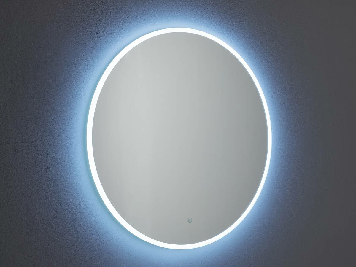 Large round online led mirror