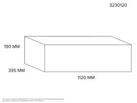 D3 R/Air Plenum 1120 x 395 - 190 deep