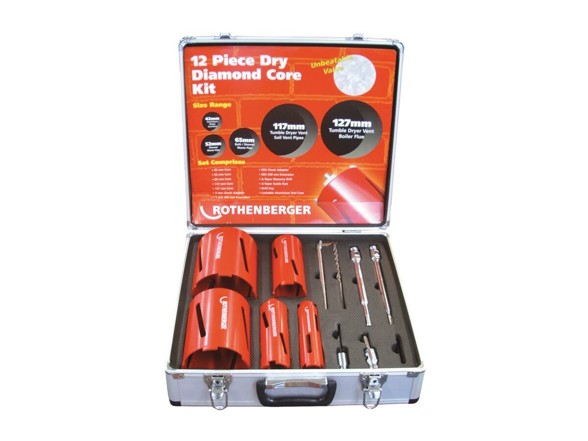 Rothenberger Core Drill Set from Reece